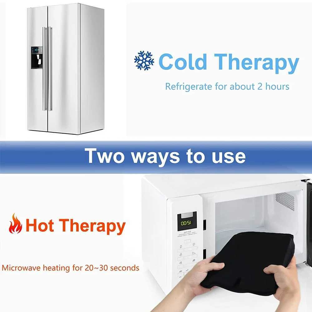 Hot Cold Therapy Headache Migraine Relief Cap Wearable Therapy Wrap Stress Pressure Pain ReliefIce Hat Eye Mask Head Massager Y240902