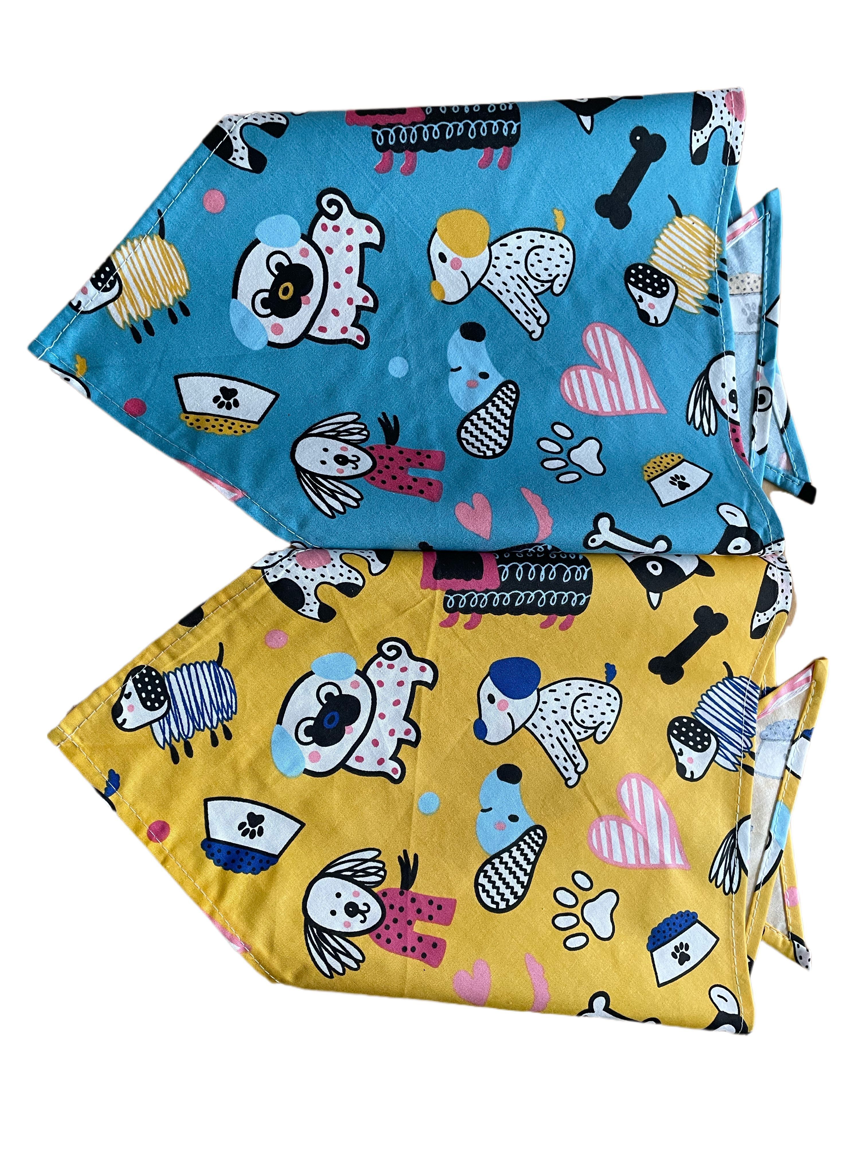 60pcs/lot Dog Puppy Pet bandana cotton bandanas Pet tie Grooming Products HF01