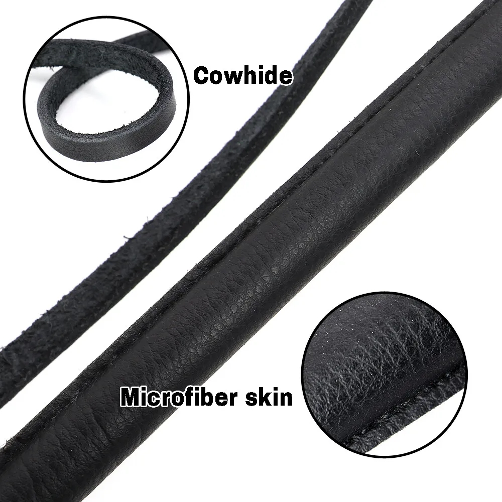 Cowhide Dog Agitation Whip Dog Teaser Wand Dog Training Whip Dog Stick Equipment Obedience Training