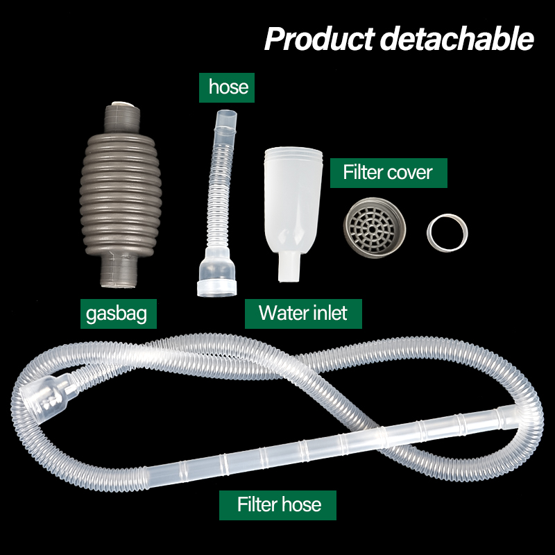 Water Change Changer Aquarium Siphon Fish Tank Syphon Vacuum Gravel Water Filter Sand Cleaning Tools Manual Cleaner 1.5cm