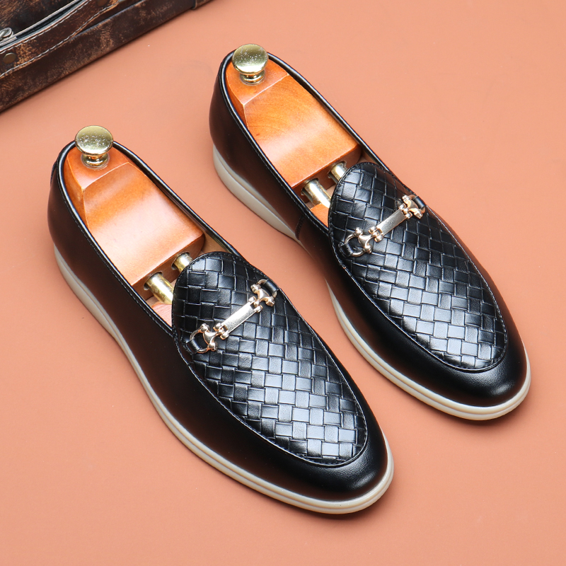 Men's Fashion Casual Shoes Men Horsebit Loafers Moccasins Mens Party Wedding Shoe Light Comfortable Driving Flats bce5 s 6d9b