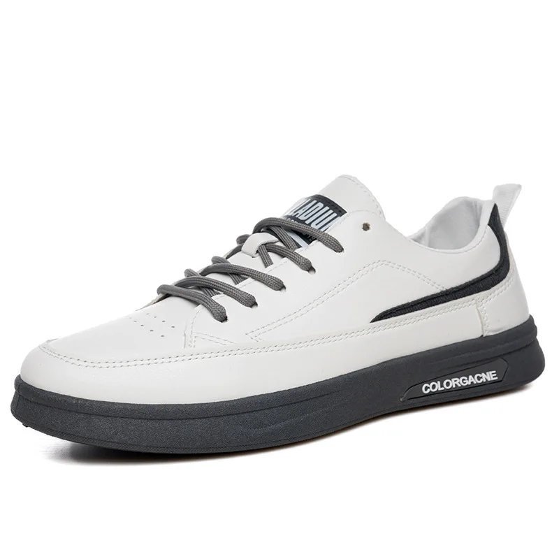 Men Shoe New Men Sports Shoe Trend Casual Leather Shoe Comfort Skateboard Shoe Soft Leather Men Tennis Shoe Zapatillas De Hombre