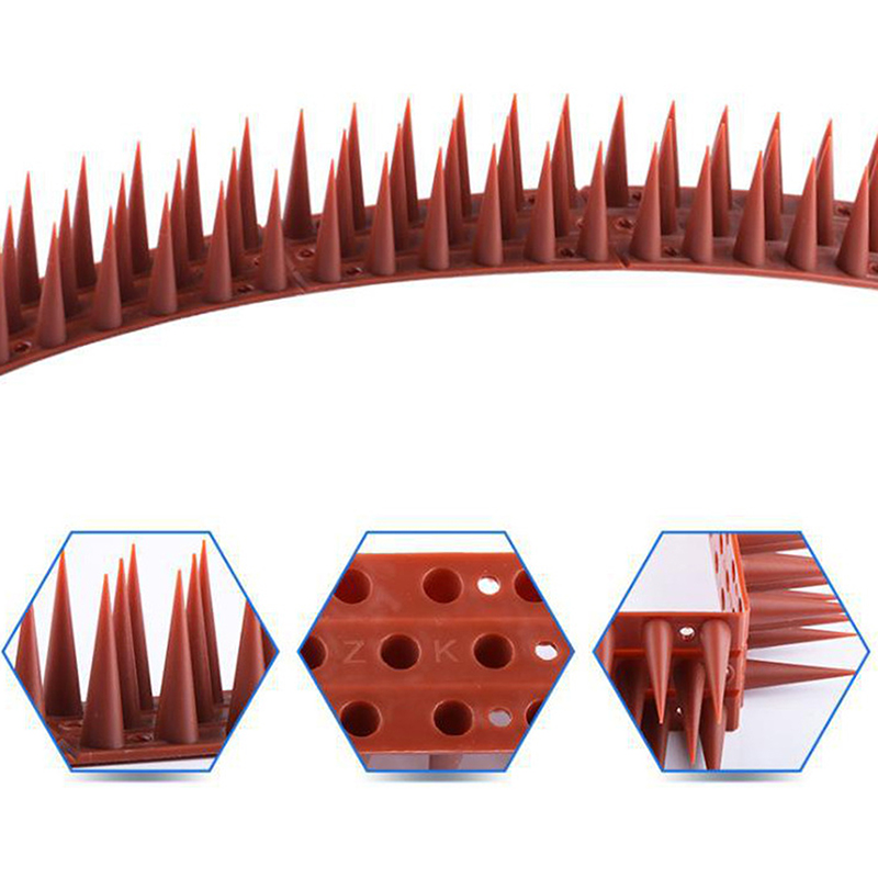 Cat Bird Repellent Spikes Outdoor Fence Security Plastic Deterrent Climb Spikes