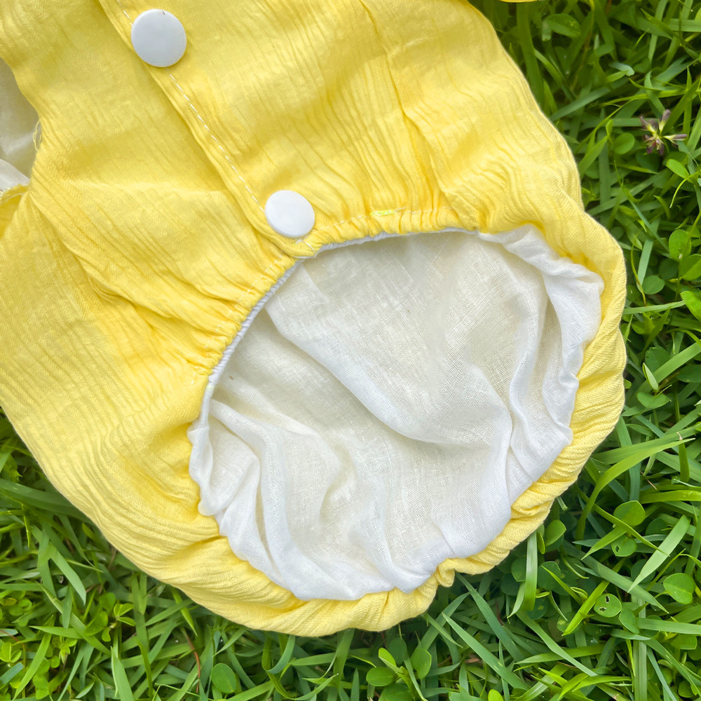 Breathable Lovely Summer Dog Clothes Cartoon Duck Design Pet Vest Cat Puppy Costume Cooling Short Sleeve T Shirt with D-ring