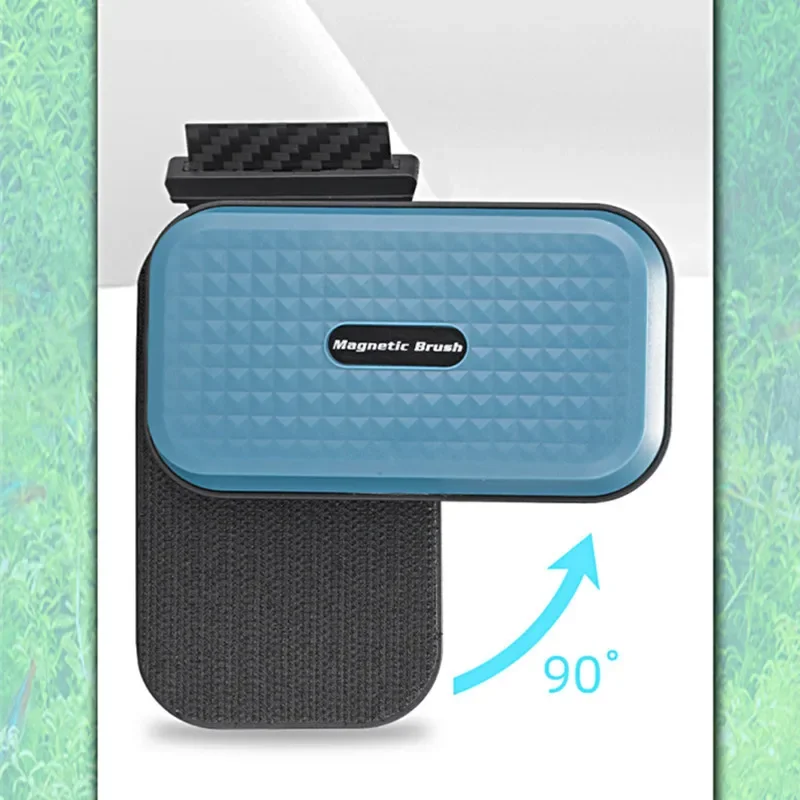 5-25MM fish tank aquarium magnetic brush aquarium double-sided cleaning brush to remove moss glass suspension scraper