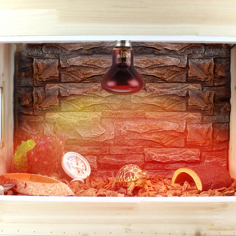 Amphibian Reptile Heating Lamp E27 Red UV Day Night Light Brooder 60/75/100w Pet Turtle Terrarium Snake Bulb Light 220-240V