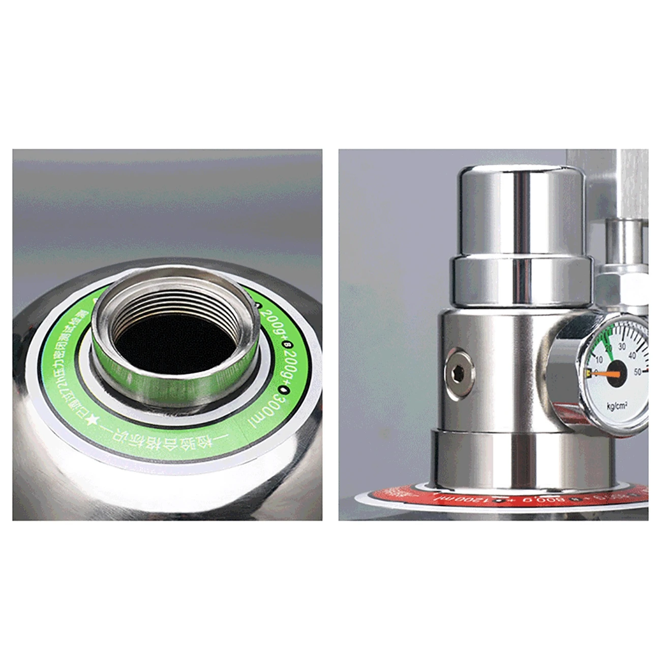 2L Aquarium CO2 Generator System Solenoid Valve CO2 Cylinder Generator System Reactor Kit Bubble Diffuser For Plant Fish Tank