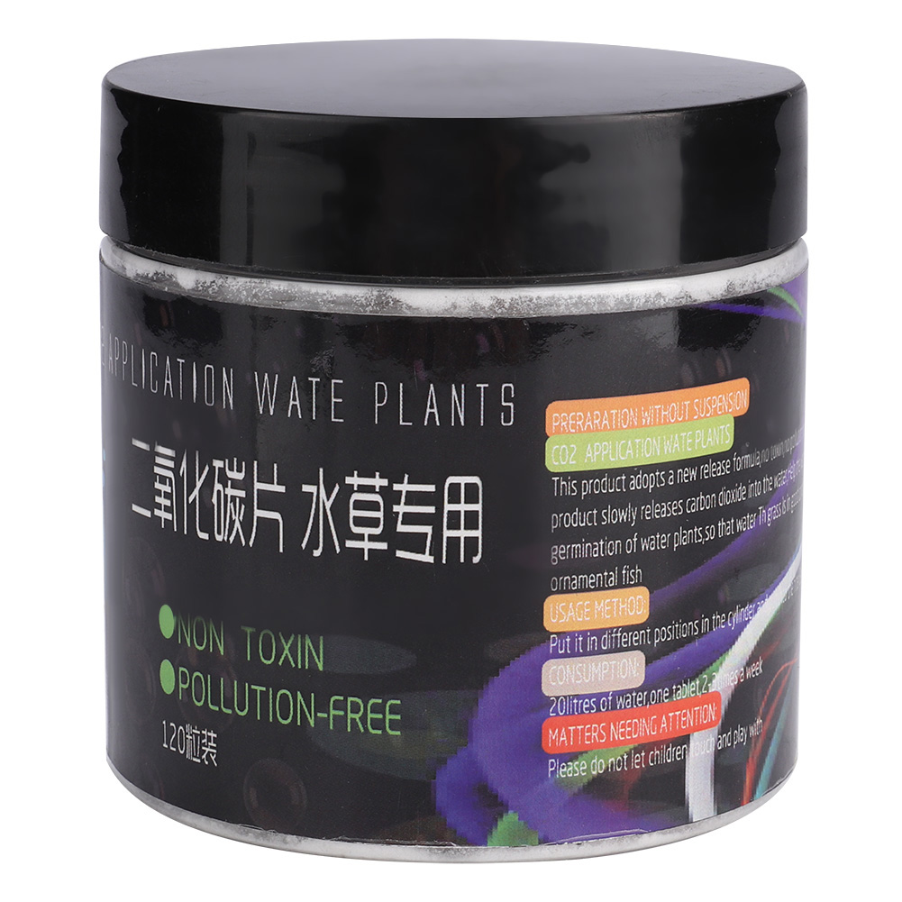 CO2 Tablet CO2 Tablet Carbon Dioxide Diffuser for Water Plant Grass Fish Aquarium Water Plant Carbon Dioxide Diffuser