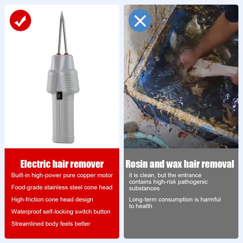 Electric Hair Plucking Artifact Handheld Household Hair Removal Machine Chicken Duck And Goose Hair Plucker