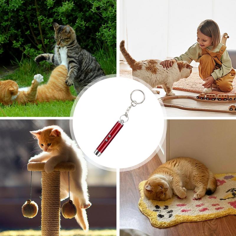 Laser Pointer for Cats Interactive Pet Laser Toy Pet Enrichment Toys for Indoor Cat Kitten to Play Exercise