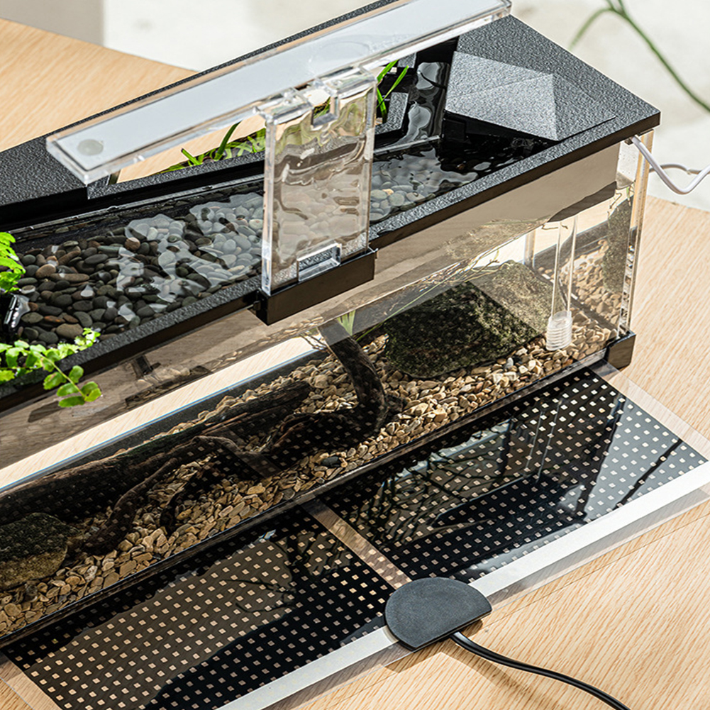 Small Fish Tank Aquarium Tank Build-in Light Water Pump Ecological Cycle System Acrylic Rectangular Fish Tank For Living Room