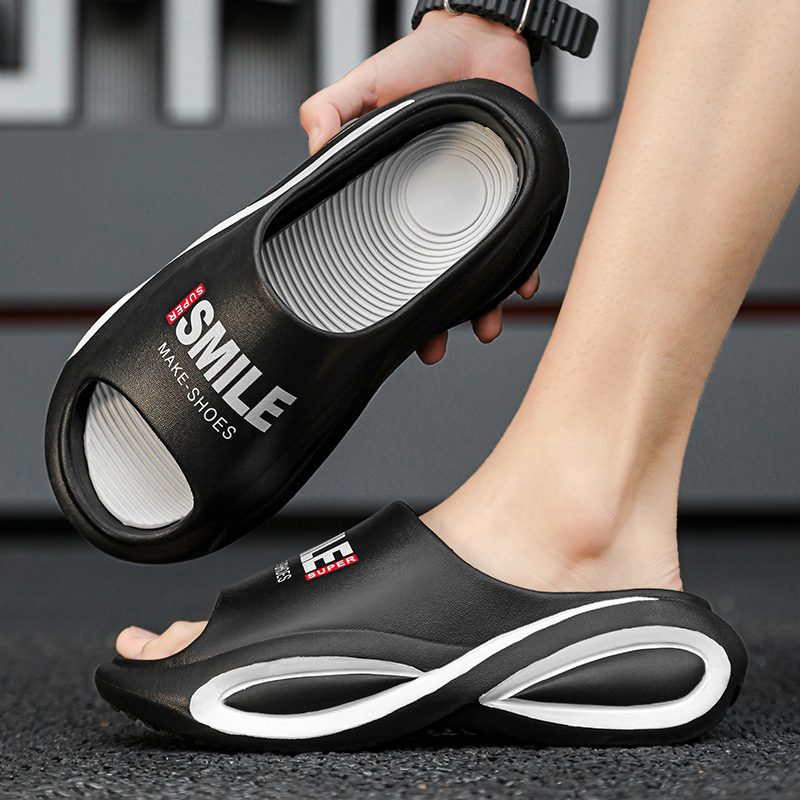New Design Men's Slippers Indoor Outdoor Sandals Beach Comfortable Slides Men Casual Shoes Flip-flops Women Home Slippers 36-45