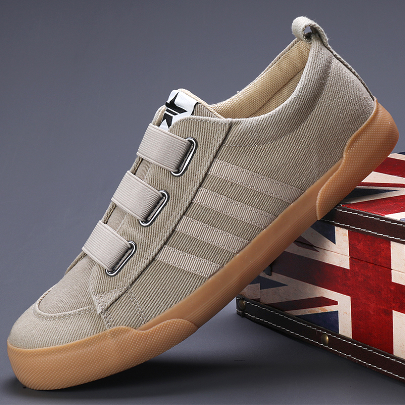 Classic Canvas Shoes Men Flat Shoes Men's Vulcanized Sneakers Shoes Spring Couple Student Casual Lace-up Zapatos Hombre SS24176