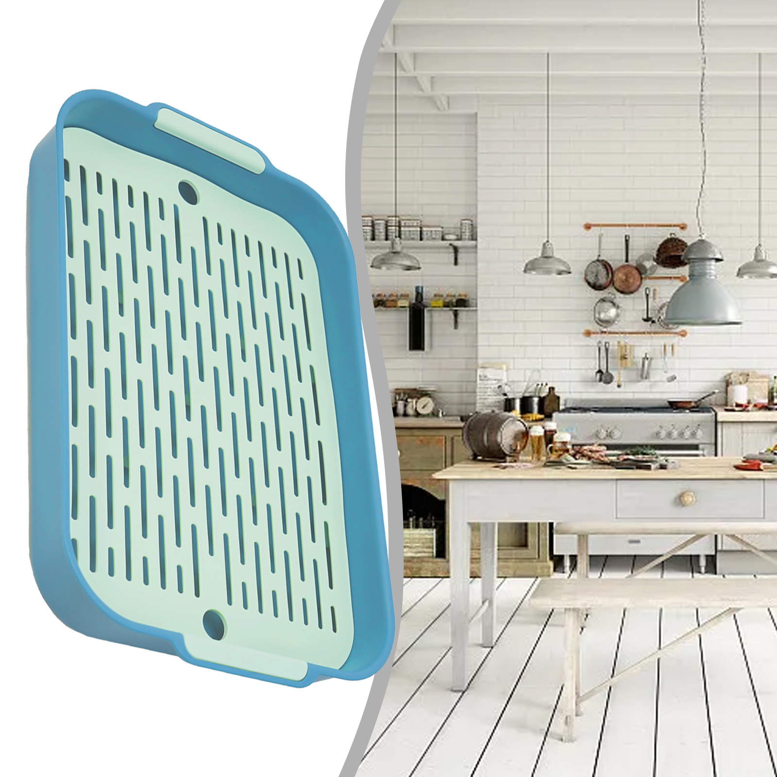 For Pet’s Training Tray Rabbit Litter Tray For Pet’s Training Detachable Design Heightened Grid Design Practical