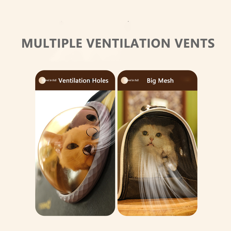 Portable Pet Carrier Bag for Small Dogs Cats Outdoor Foldable cat bag Breathable cat Shoulder Bag Pet Supplies