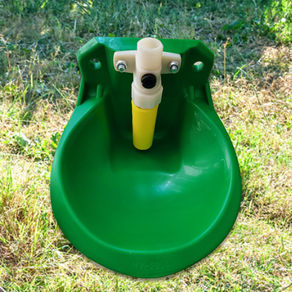 Automatic Sheep Drinker Plastic Feeder Drinker Time-Saving Sheep Drinking Cup Versatile Farm Equipment for Animal Pony Calf Pig