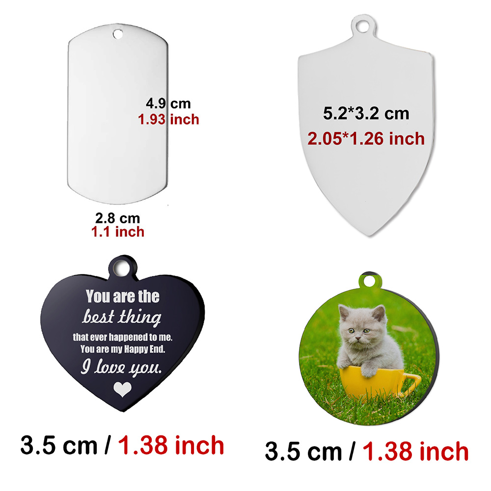Custom Photo Print Dog Memorial Gifts Personalized Cat Picture Keychain Keyring Pet Portrait Customize Pet Loss Gift