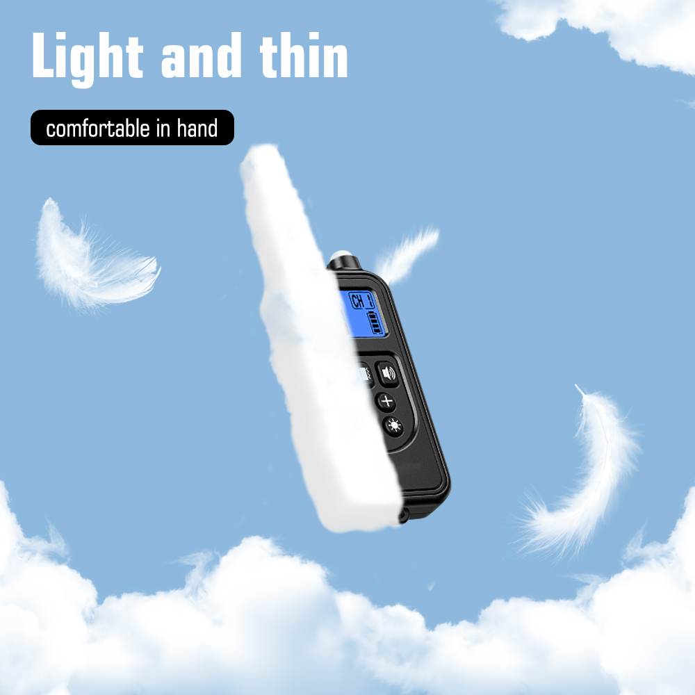 Dog Shock Collar for 2 Dogs - Waterproof Rechargeable Electric Dog Training Collar with Remote for Small Medium Large Dogs