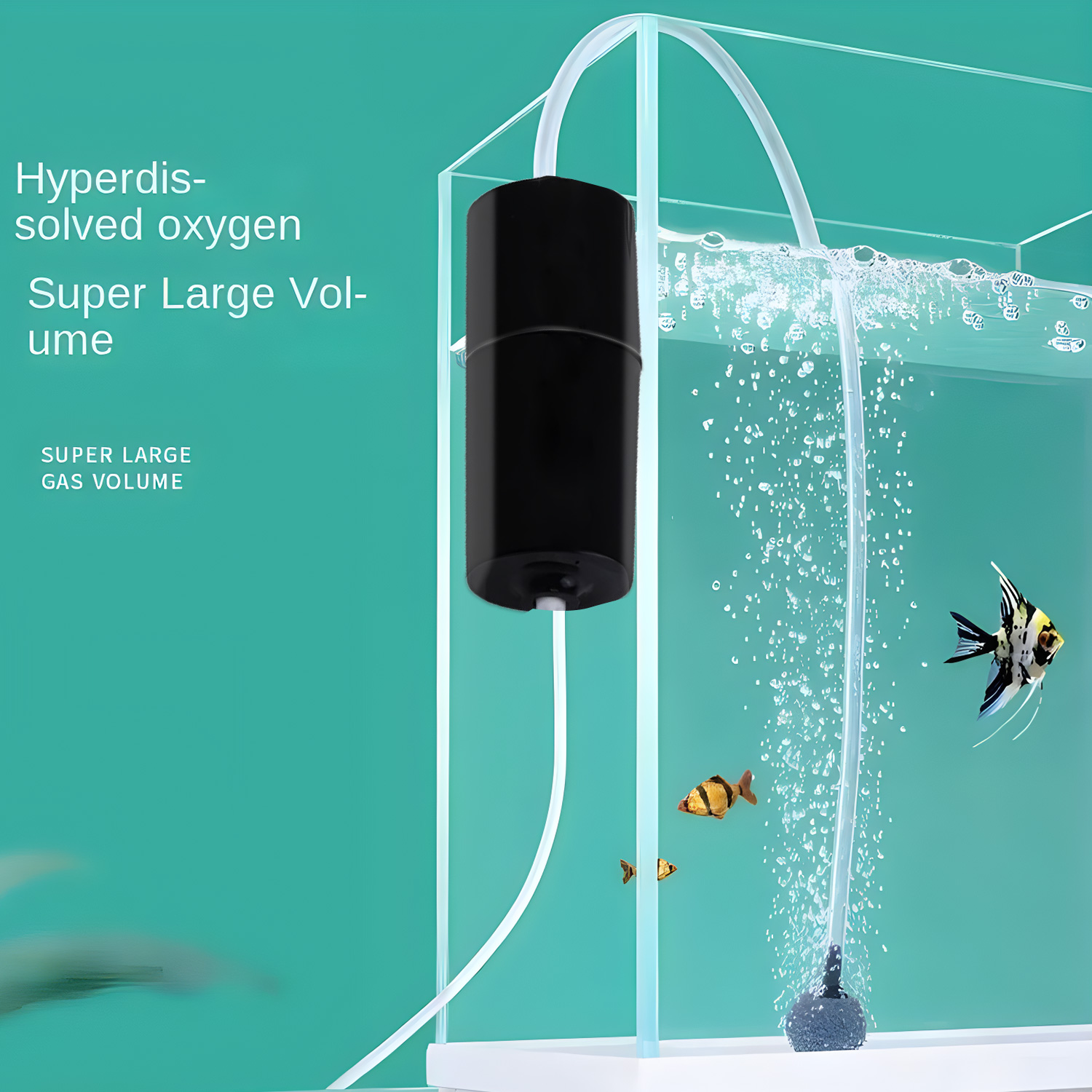 USB Aquarium Air Pump With Air Stone And Silicone Tube Energy Saving Oxygen Pump For Aquarium Fishing Air Compressor Aerator