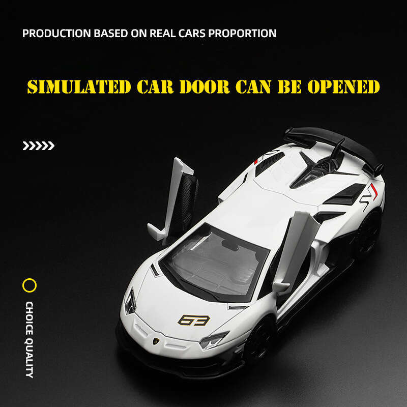CCA Maserati MC GT4 McLaren Lamborghini Shell Chevrolet Miniature Diecast Alloy Model Car Display Box Series Toy For Kids
