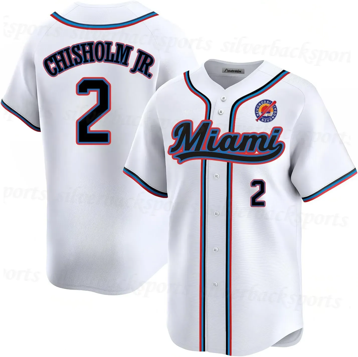 Mens/Youth Baseball ed Jerseys 2 Jazzs 64 Jerar 7 Jesus 27 Avisail 15 Brian 44 Luzardo 22 Alcantara For Fans Custom Jersey This baseball uniform is a 