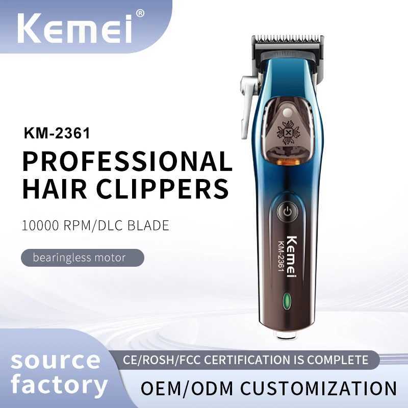 KEMEI km-2361 DLC 10000rpm rechargeable hair clipper W240824