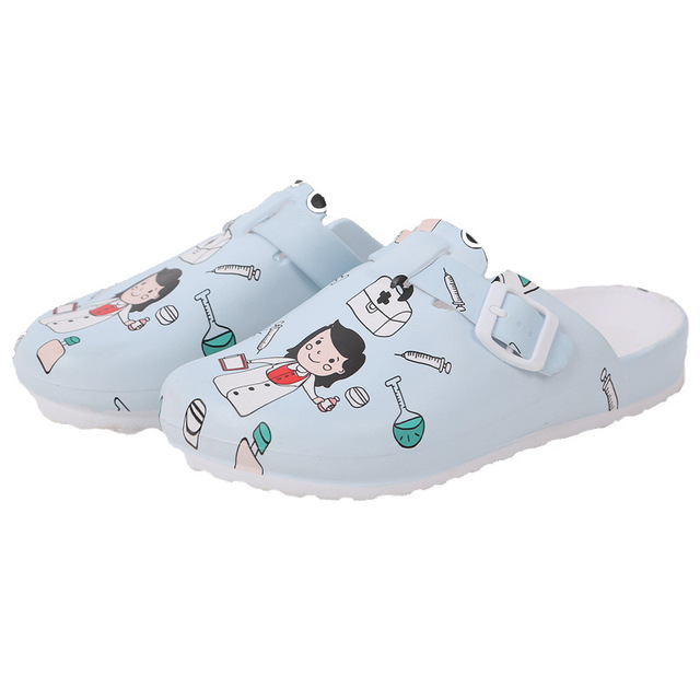 Shoes Medical EVA Laboratory Doctor Clogs Non-slip Nurse Surgical Slides Casual Beach Womens Indoor Work Slippers 224