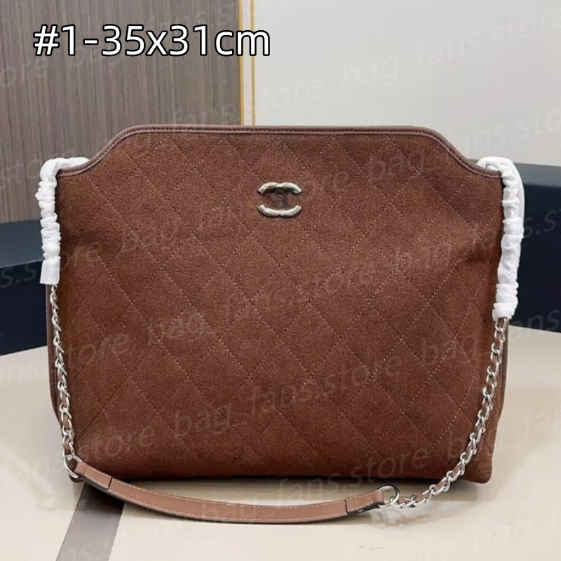 (go off picture not the description) High Quality Designer Suede Tote Bags Women's Shoulder Bag Big Capacity Crossbody Phone Chain Bags with