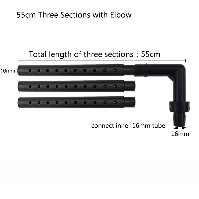 New Aquarium Fish Tank Filter Rain Spray Bar Unit Outflow Pipe Aquarium Accessories Water Fall Filter Connecting Parts Pipes