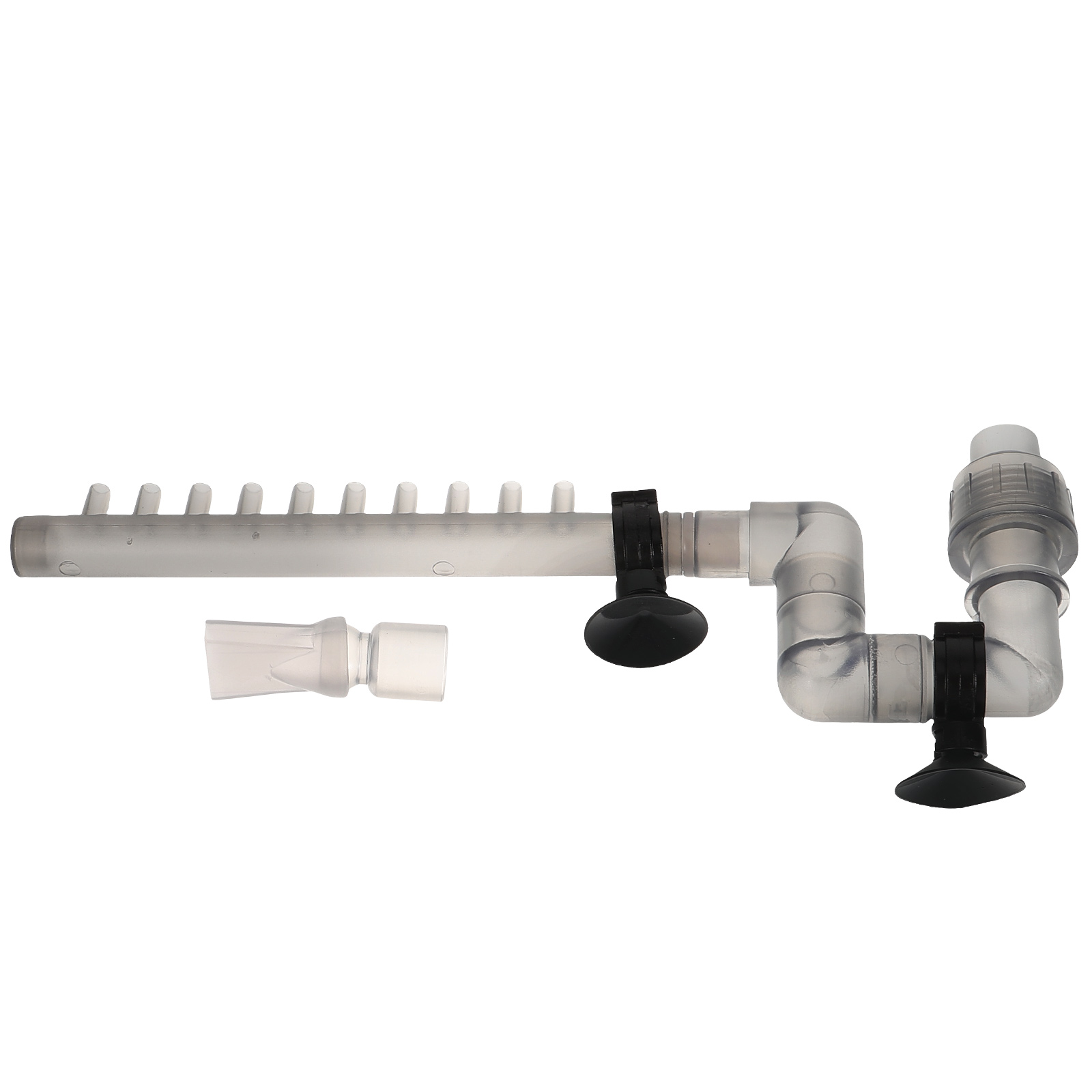 Fish Tank Pipe Fittings Aquarium Pump Inlet Outlet Water Tubes Unique Filters Small for Inflow Large
