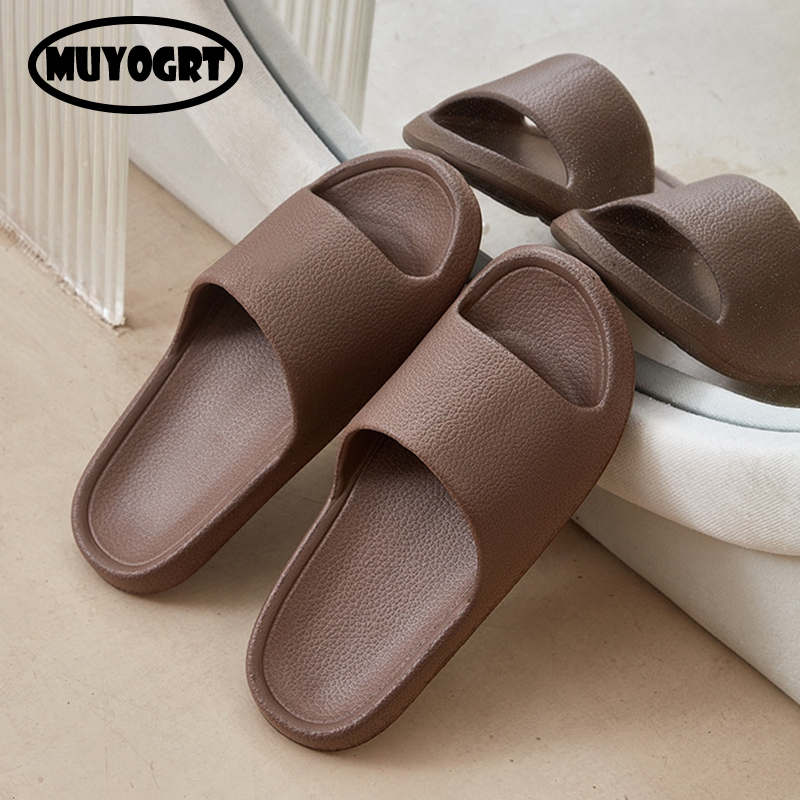 Bathroom Men Home Slippers Fashion Soft Sole Eva Slides Women Sandals Non-Slip Indoor House Shoes Pantoufle Homme 92db