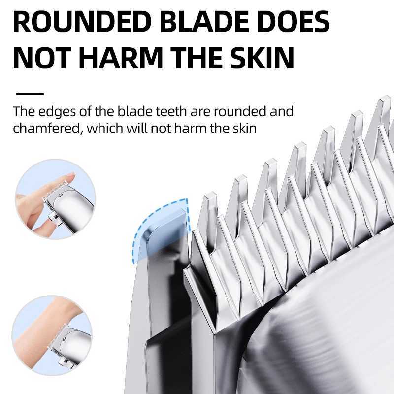 KIKIDO Original Design Metal Hair Clipper Electric Hair Clipper Mens Professional Cordless Hair Clipper W240824