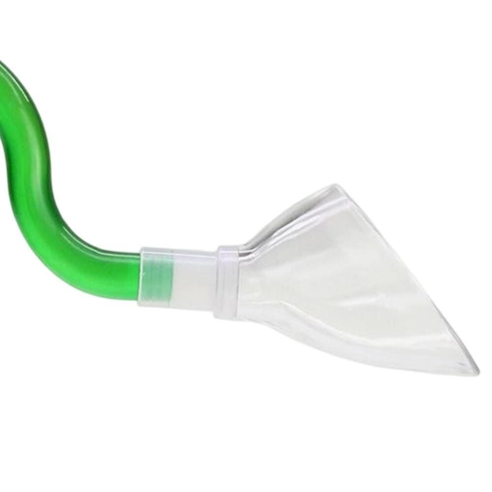 Acrylic Aquarium Lily Pipe Outflow with Suction Cup Filter Connectors Water Outlet Green Aquarium Accessories