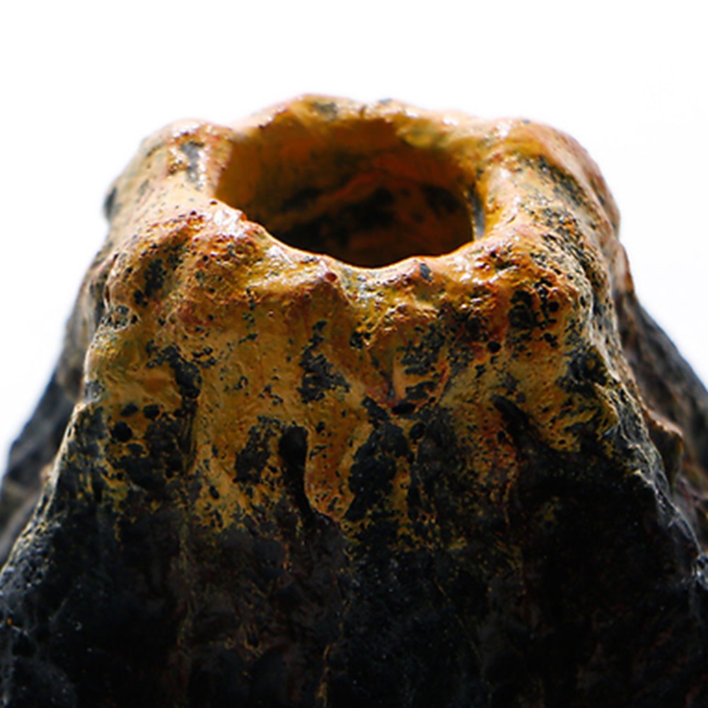 Fish Tank Landscape Simulation Volcano Aquarium Oxygen Accessories Water Grass Landscape Maker Aquarium Pump Bubble Stone