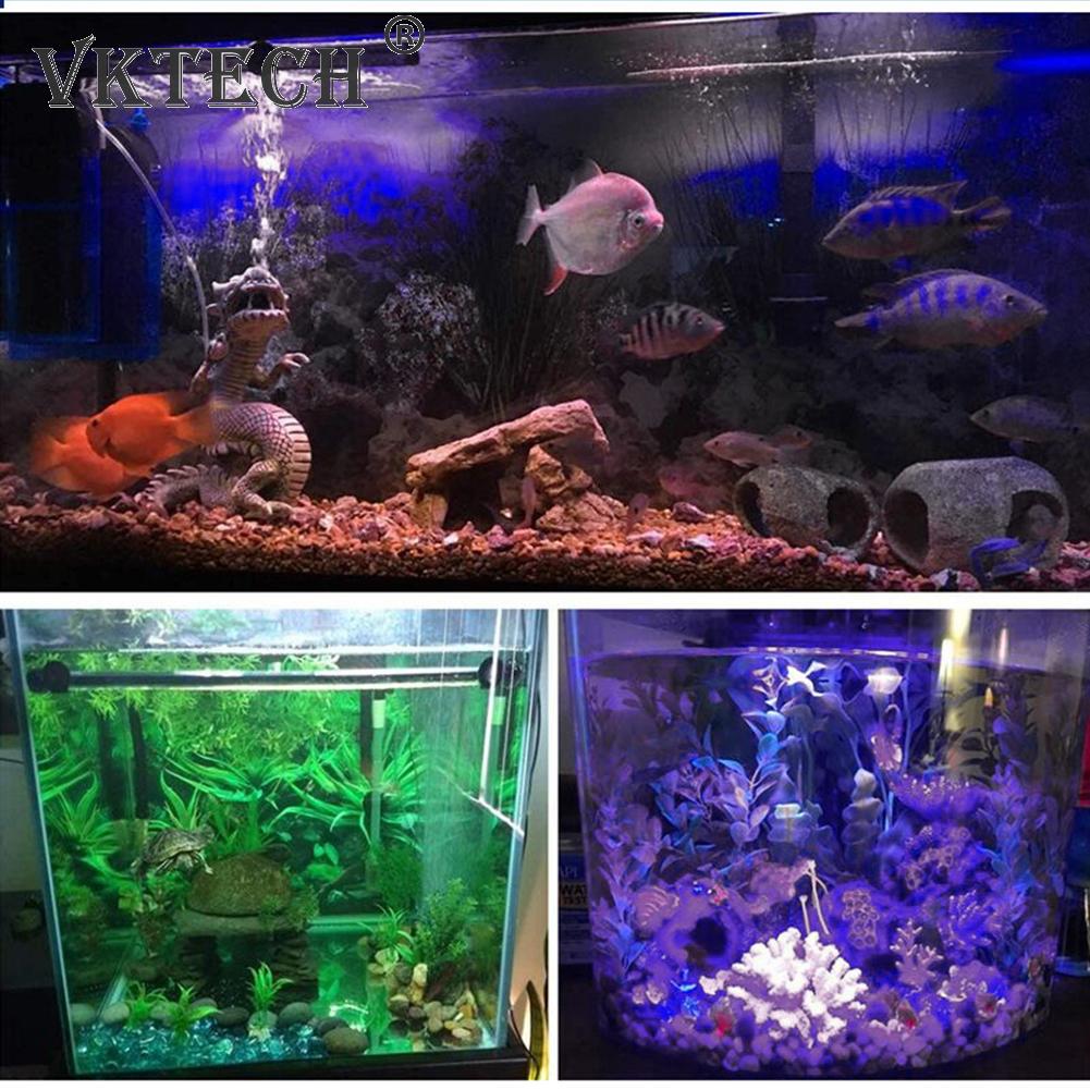Aquarium Light LED Waterproof Fish Tank Clip Lamp Underwater Decoration Aquariums Decor Lighting Plant Lamp For Fish Tank