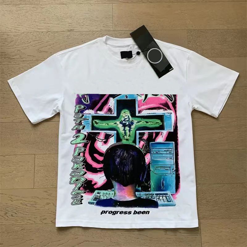 Tshirt Mens Womens T shirts Hip Hop Tee Summer Womens Cotton Tshirts Polos Short Sleeve Casual top tees Clothes