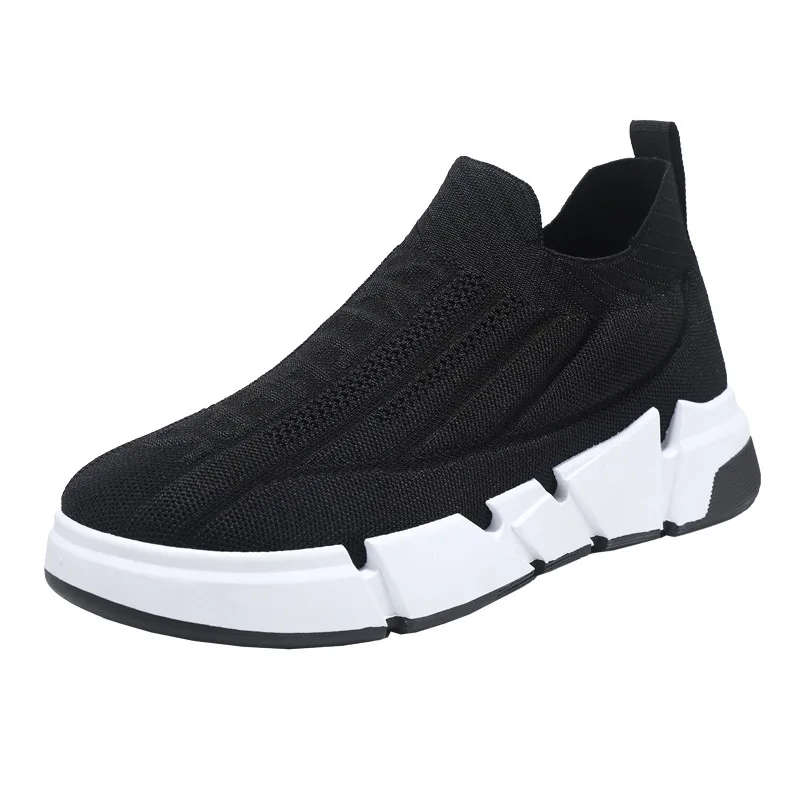 New Men's Shoes Fashion Mesh Breathable Low Top Casual Soft Sole Comfort Sneakers Shoes for Men Zapatillas Comodas