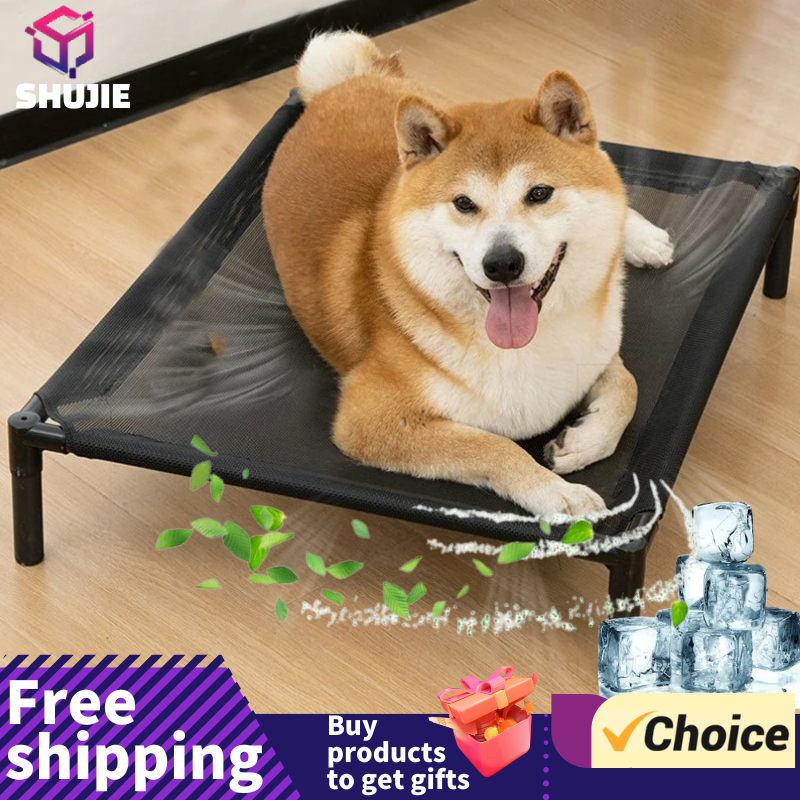 Elevated for Dogs Folding Pet Camping Bed Cat House Portable Removable Washable Four Seasons Dog Kennel Puppy Beds