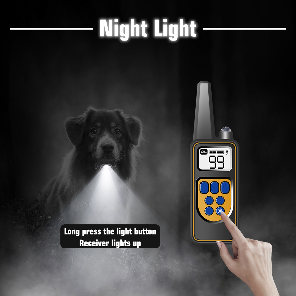 Dog Shock Collar for 2 Dogs-Dog Training Collar with 3 Training Modes,Remote Electronic Dog Shock Collar, Electric Shock Collar