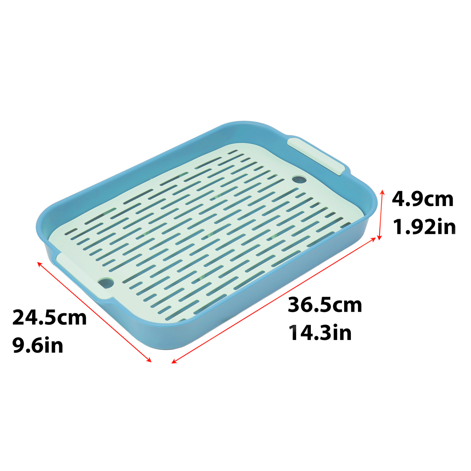 Rabbit Litter Box Small Pet Toilet Tray Rabbit Guinea Pig Litter Tray Toilet Box Detachable Grids Cover Rabbit Litter Tray