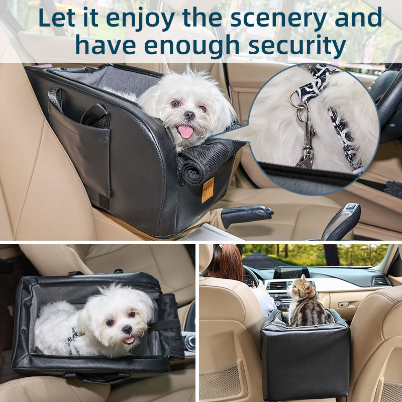 Multi-functional comfortable breathable portable waterproof dog car seat carrier bag