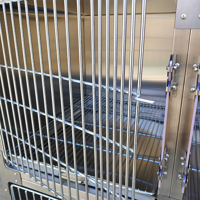 Veterinary Equipment High Quality StainSteel Veterinary clinic Pet Kennel Cage for dog cat