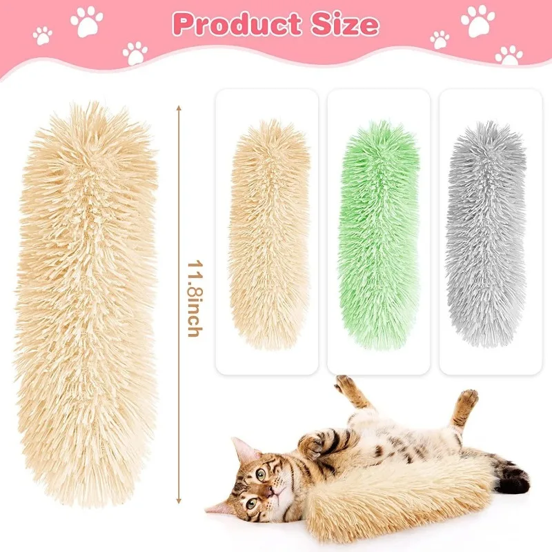 Plush Pillow Cat Toys Catnip Sounding Paper Pet Interactive Self-healing Chew Toy Cat Supplies Каціная Мята Hierba Gatera