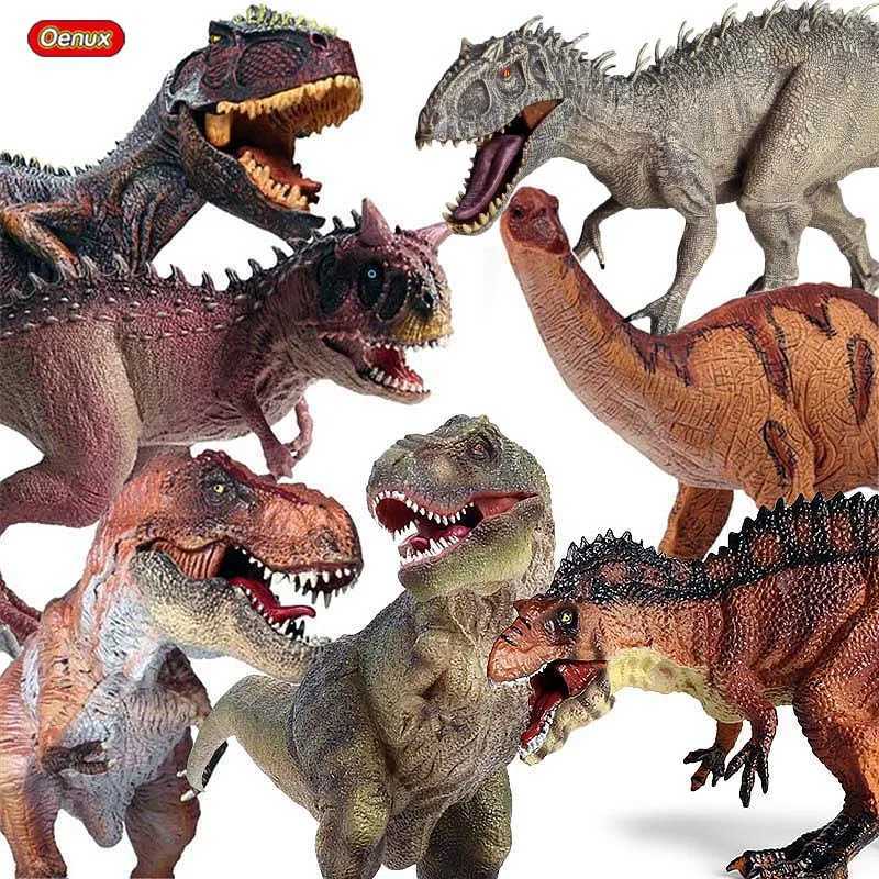 Oenux prehistoric Jurassic dinosaur world pterosaur Saichania animal model action picture PVC high-quality childrens toy gift W240902
