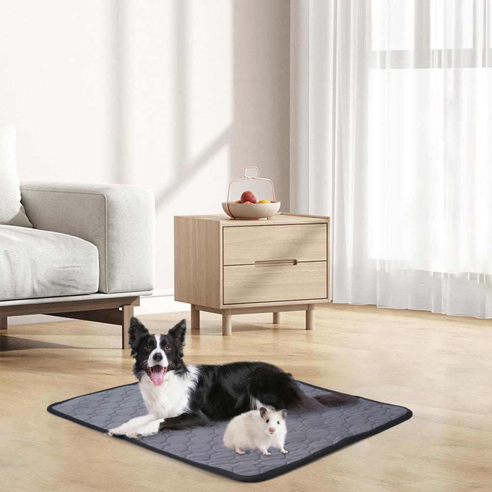 2 Pack Guinea Pig Cage Liner 45x60cm/60x120cm Washable Guinea Pig Pee Pads Waterproof Reusable Leakproof Guinea Pig Bedding Pads