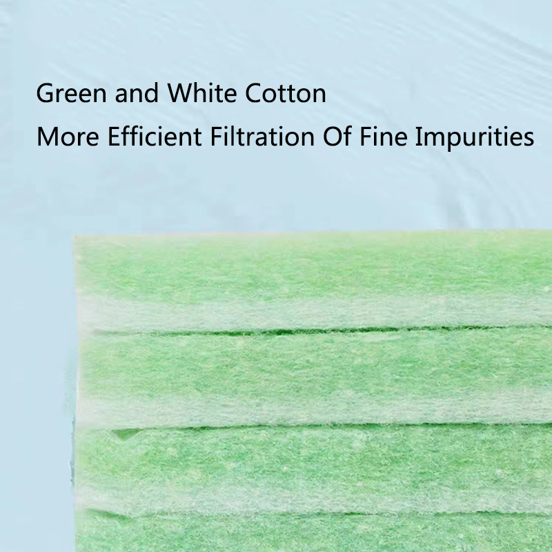 Biochemical Green White Aquarium Cotton Sponge Fish Tank Filtration Foam Green Spongs Aquarium Accessories Water Filter Cotton