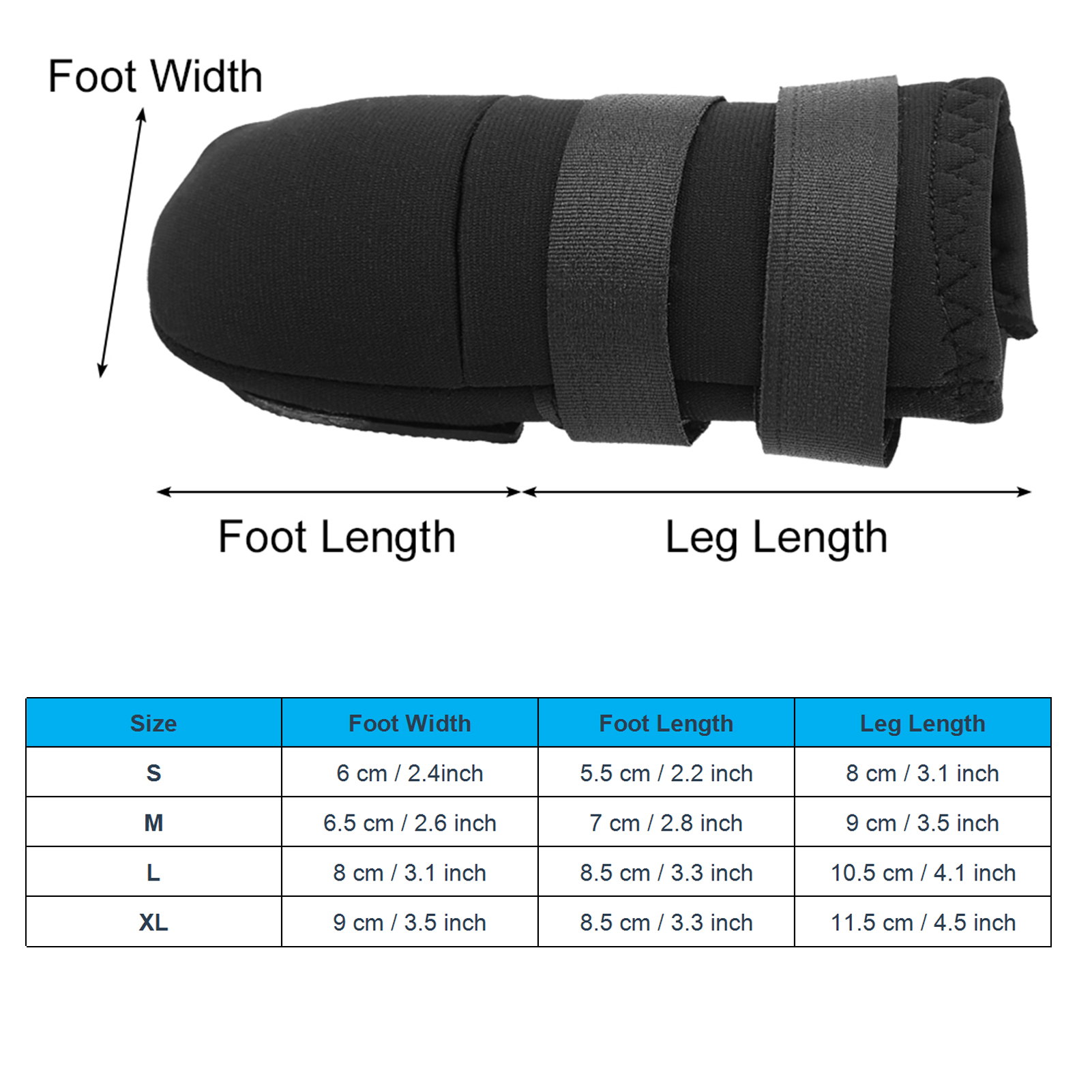 2pcs Dog Boots Shoes For Different Size Dogs With Two Adjustable Straps AntiSlip Sole