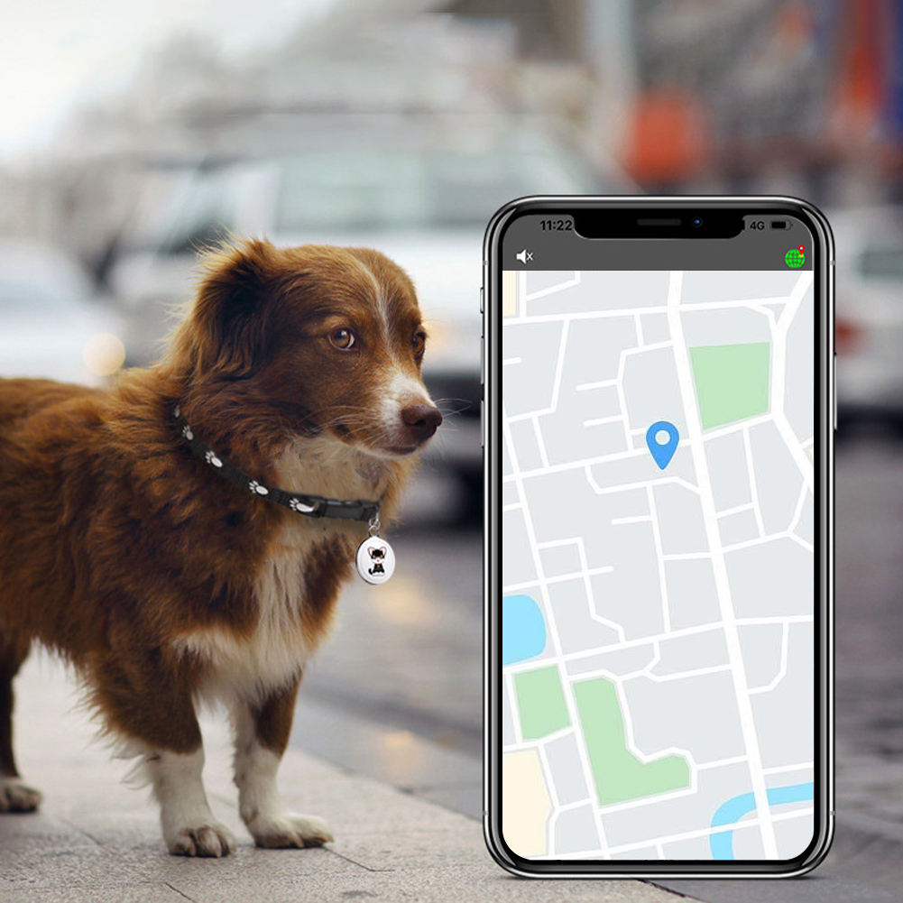 Real-time Tracking Dog Cat Collar Find Device Waterproof Smart Activity Tracker Real-Time Global Location Tracker for Dogs Cats