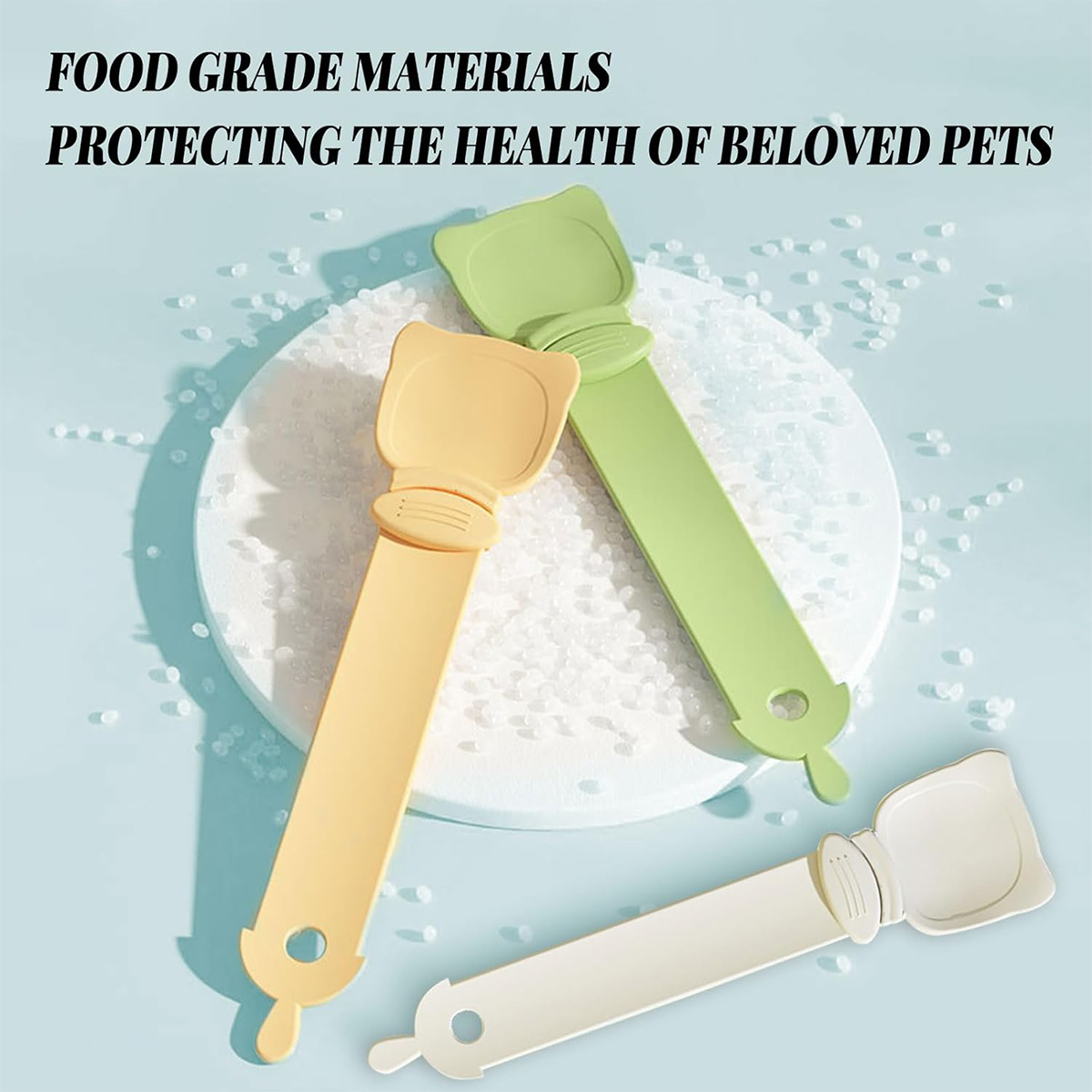 Cat Strip Feeder Food-Grade Cat Wet Treat Dispenser Spoon Easy Cat Food Feeding Spoon Long Handle Cat Strip Squeeze Spoon Dog Fe