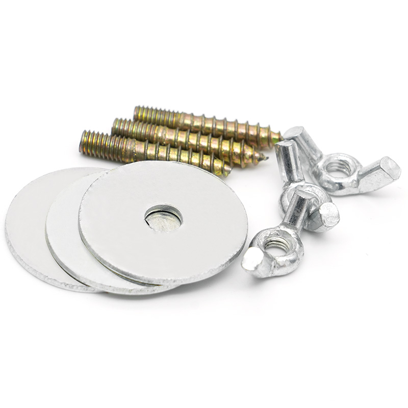 2/4/6/8pcs Bird Cage Screws Kit Nuts Perch Pet Hamster Bird Screws Gaskets Supplies Accessories Box Fixing Parrot Bolts